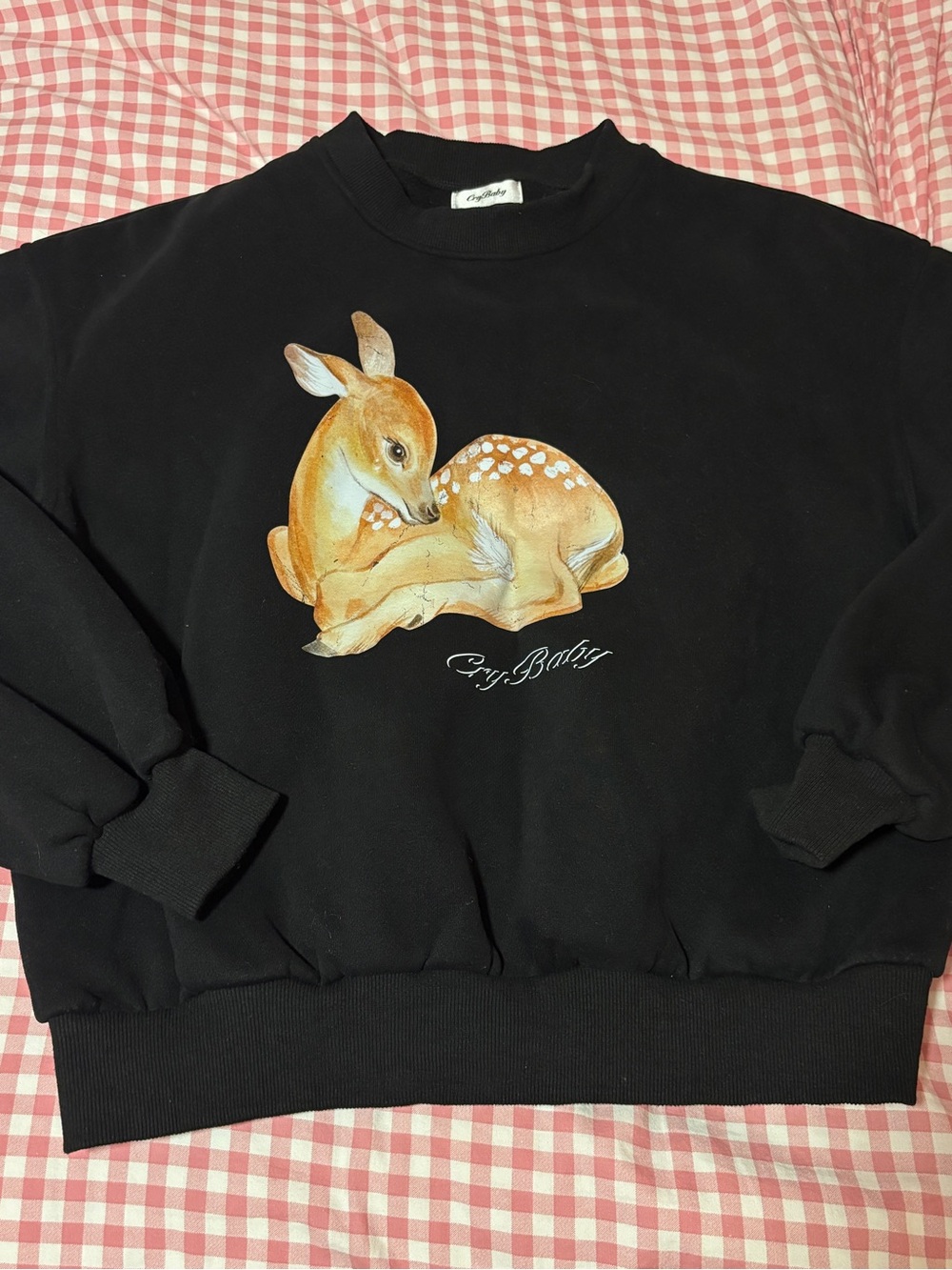 Cry Baby Deer Crewneck